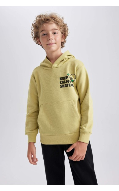 DEFACTO Erkek Çocuk Kapüşonlu Sweatshirt