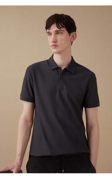 DeFactoFit Modern Fit Kısa Kollu Polo Tişört