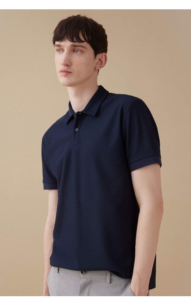 DeFactoFit Modern Fit Kısa Kollu Polo Tişört