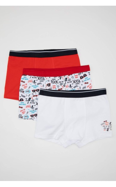 DeFactoFit Erkek Çocuk 3'lü Boxer