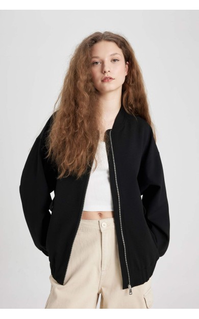 DeFactoFit Oversize Fit Bomber Ceket