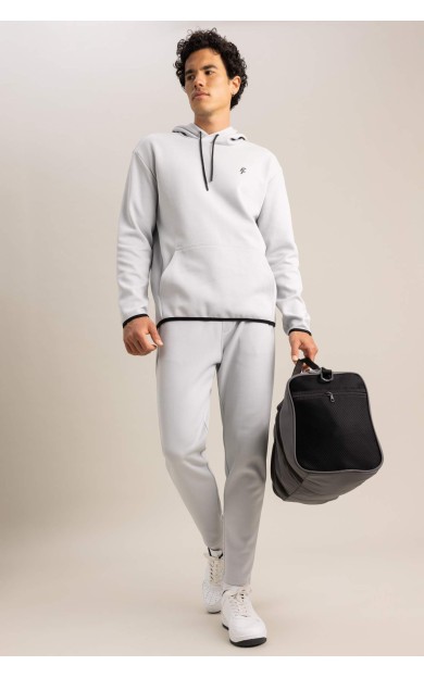 Defacto Fit Slim Fit Sporcu Jogger Gri