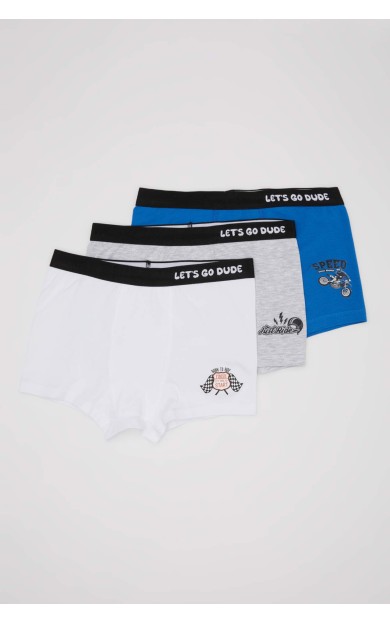 DeFactoFit Erkek Çocuk 3'lü Boxer