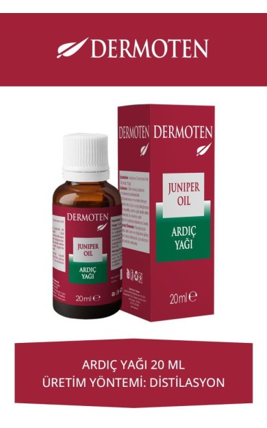 Dermoten Ardıç Yağı (Distile) 20 ml