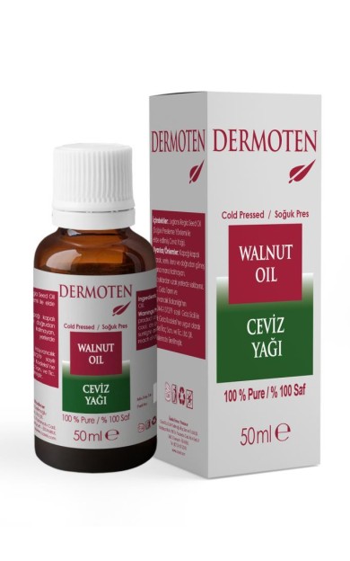 Dermoten Ceviz Yağı (Soğuk Pres) 50 ml