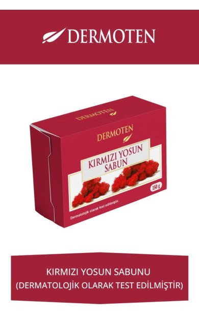 Dermoten Kırmızı Yosun Sabun 150 gr