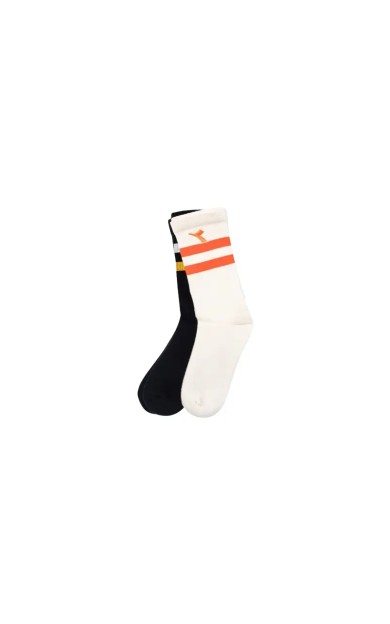 Diadora D202014-976 2 Pack Striped Crew Socks W Kadın Çorap