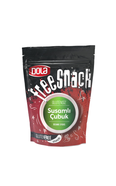 DOLA GIDA Glutensiz Susamlı Çubuk Kraker 80g