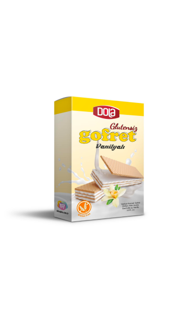 DOLA GIDA Glutensiz Vanilyalı Gofret 100g