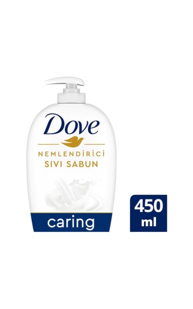 Dove Nemlendirici Sıvı Sabun Caring 1/4 Nemlendirici Krem Etkili 450 Ml