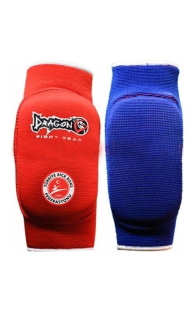 Dragon 40493 Kick Boks Federasyon Logolu Çift Taraflı Dirseklik