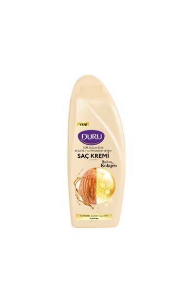 Duru Saç Kremi Kolajen&Badem 500 Ml