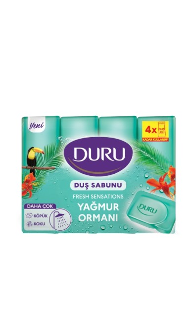 Duru Katı Sabun Yağmur Ormanı 150 Gr * 4