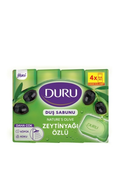 Duru Katı Sabun Zeytinyağlı 150 Gr * 4