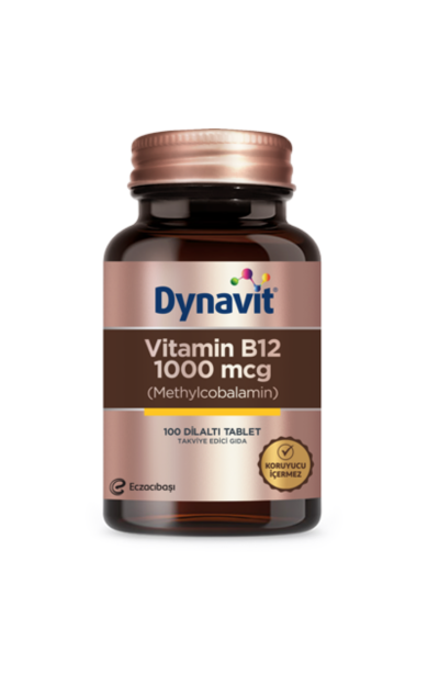 DYNAVİT Vitamin B12 1000 Mcg 100 Tablet