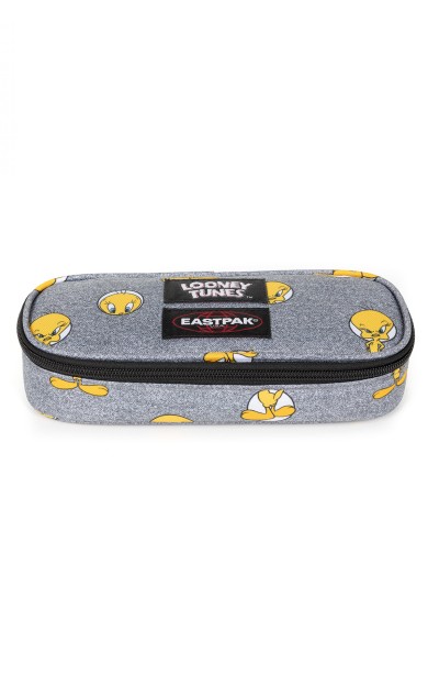 Eastpak OVAL SINGLE Unisex Kalem Çantası TWEETY GREY