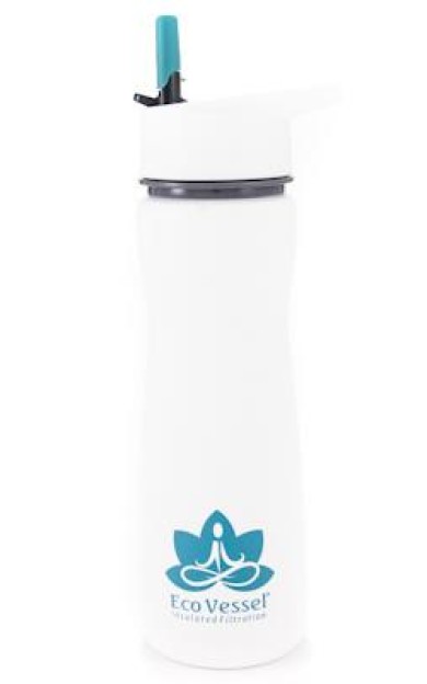 Eco Vessel Aqua Vessel Insulated Filtre Bottle Termos 0.50 Litre-BEYAZ