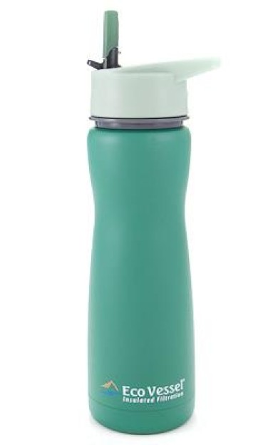 Eco Vessel Aqua Vessel Insulated Filtre Bottle Termos 0.50 Litre-YEŞİL