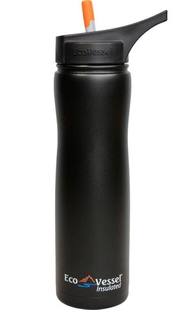 Eco Vessel Aqua Vessel Insulated Filtre Bottle Termos 0.70 Litre-SİYAH