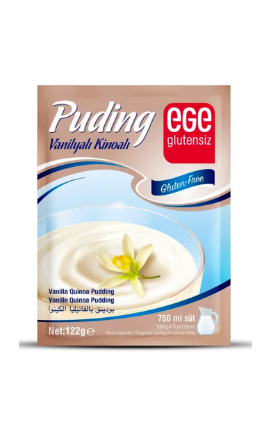 EGE GLUTENSİZ Vanilyalı Kinoalı Puding 122g