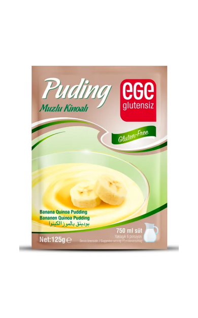 EGE GLUTENSİZ Muzlu Kinoalı Puding 125g