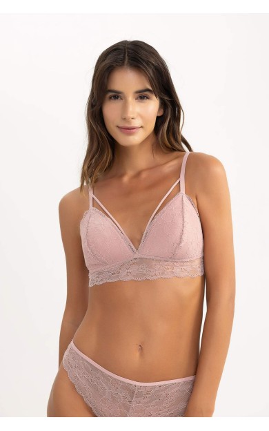 DeFactoFit Fall in Love Dantelli Pedli Triangle Bralet