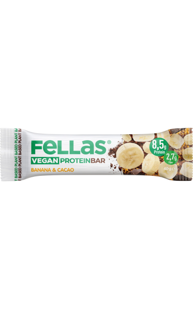 FELLAS Vegan Protein Bar Muzlu ve Kakaolu 40g