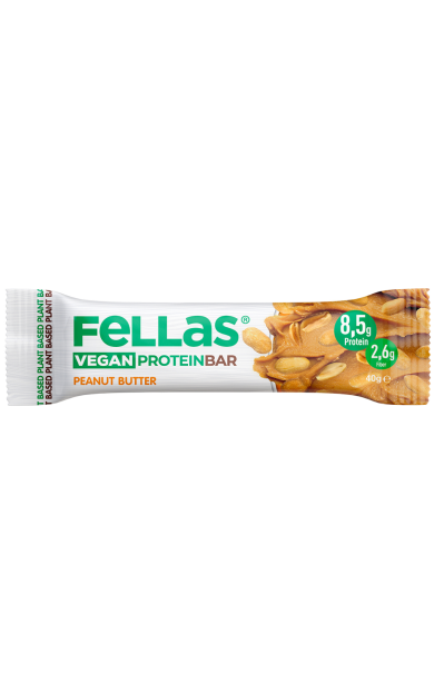 FELLAS Vegan Protein Bar Yer Fıstığı Ezmeli 40g