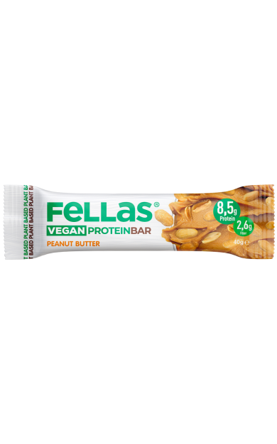 FELLAS Vegan Protein Bar Yer Fıstığı Ezmeli 40g