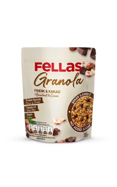 FELLAS Granola - Fındıklı & Kakaolu 300g