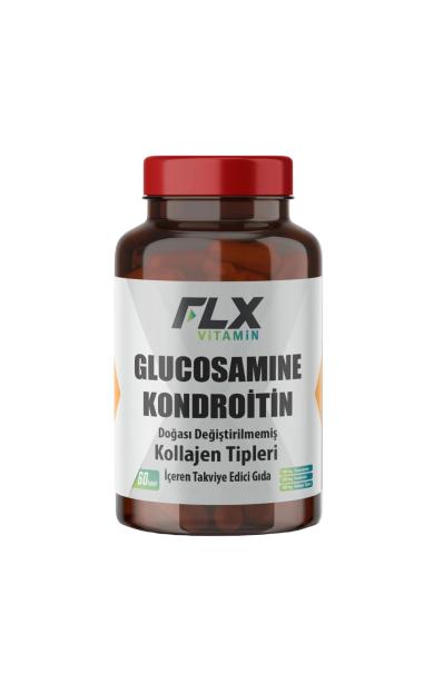 FLX Glucosamine Chondroitin Msm Hyaluronic Asit Zerdeçal 60 Tablet