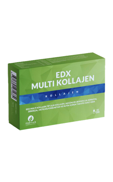 FORTIUS EDX Multi Kollajen 30 Bitkisel Kapsül