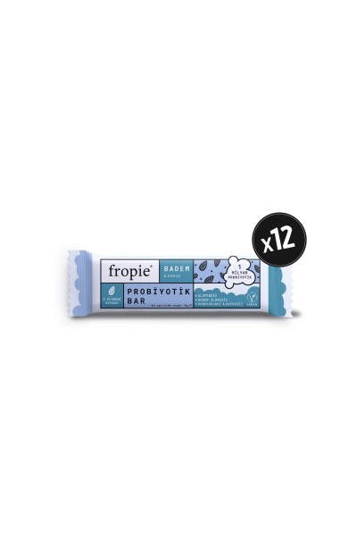 Fropie Probiyotik Meyve Barı - Badem & Kakao 35 gr x 12 Adet