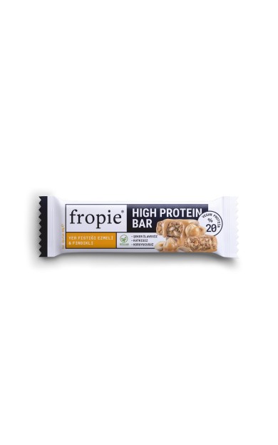 Fropie Vegan High Protein Bar - Yer Fıstığı Ezmeli & Fındıklı 40gr