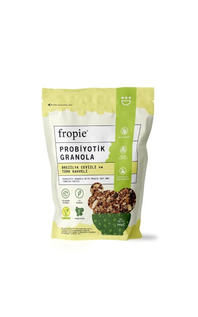 Fropie Probiyotik Granola - Brezilya Cevizi & Kahve 200 gr