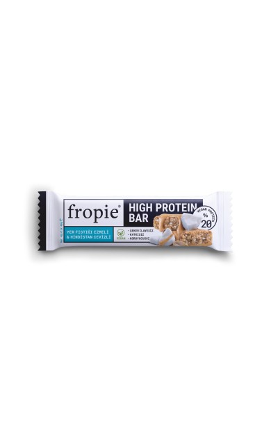 Fropie Vegan High Protein Bar - Yer Fıstığı Ezmeli & Hindistan Cevizli 40gr