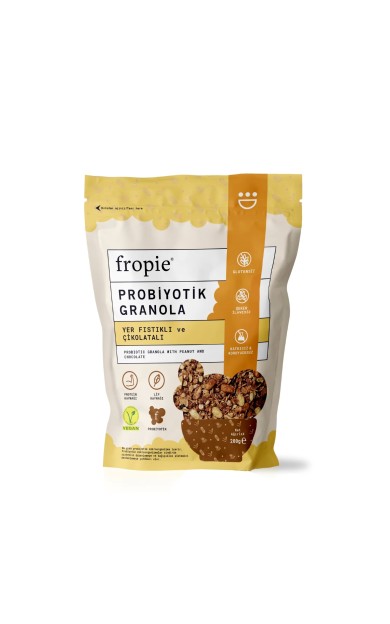 Fropie Probiyotik Granola - Yer Fıstığı & Çikolata 200 gr