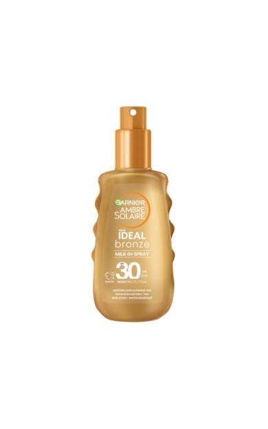 Garnier Ambre Solaire İdeal Bronzluk Güneş Koruyucu Sprey SPF30 150 Ml