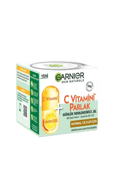 Garnier C Vitamini Parlak Günlük Nemlendirici Jel 50 Ml