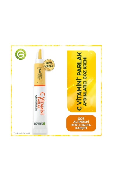 Garnier C Vitamini Parlak Aydınlatıcı Göz Kremi 15 Ml