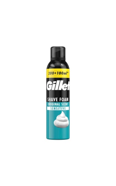 Gillette Sensitive Sens Tıraş Köpüğü 300 Ml