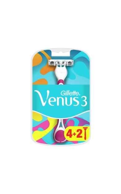 Gillette Venus 3 Srp Dispo 4+2 Tıraş Bıçağı