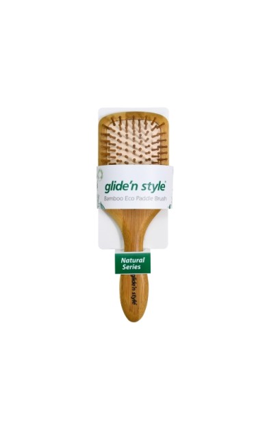 Glide'N Style Bamboo Eco Paddle Fırçası