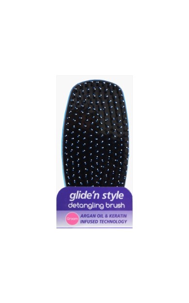 Glide'N Style Tender Care Argan Yağı ve Keratinli Sapsız Açma Tarama Fırçası GS-326