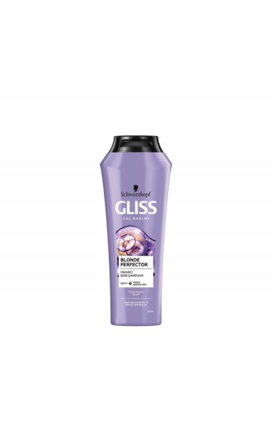 Gliss Blonde Perfector Turunculaşma Karşıtı Onarıcı Mor Şampuan 250 Ml