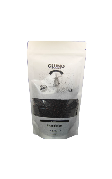 GLUNO Glutensiz Siyah Pirinç 500g