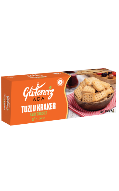 GLUTENSİZ ADA Tuzlu Kraker 105g