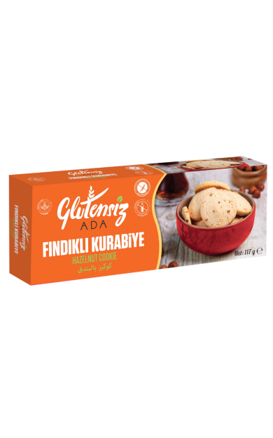 GLUTENSİZ ADA Fındıklı Kurabiye 117g