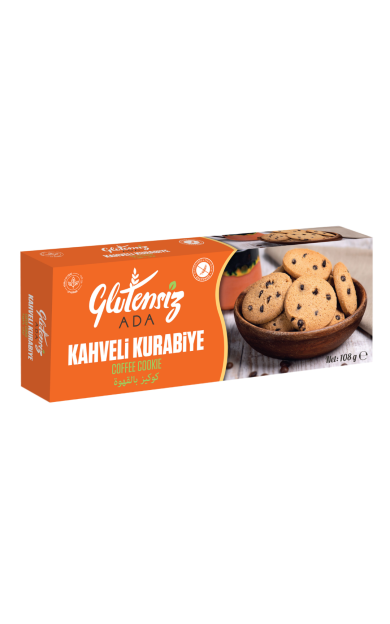 GLUTENSİZ ADA Kahveli Kurabiye 108g