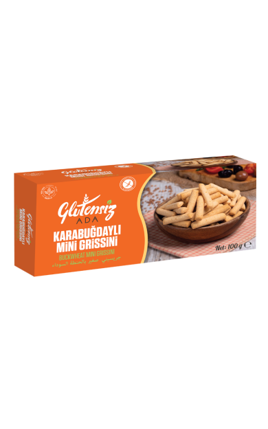 GLUTENSİZ ADA Karabuğdaylı Mini Grissini 100g